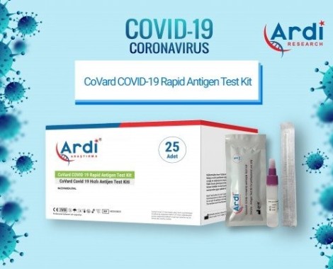 CoVard COVID-19 Hızlı Antijen Test Kiti